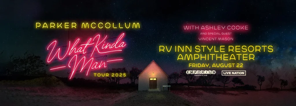 Parker McCollum at RV Inn Style Resorts Amphitheater